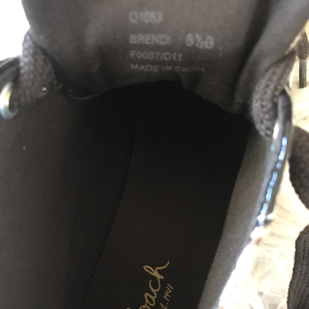 Authentic Coach BRANDI Q1083 signature high topten - Picture 5 of 12